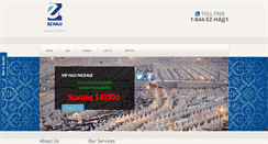 Desktop Screenshot of ezhajjgroups.com
